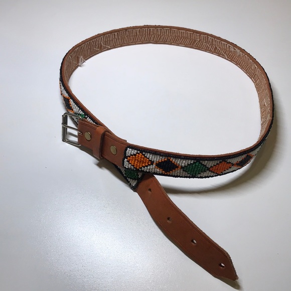 🚫SOLD🚫: Native African Tribe Handmade Belt (38 in length) - Picture 2 of 9